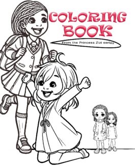 Princess Zizi Series Coloring Book