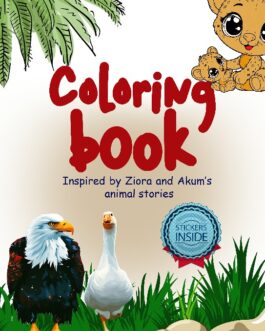 Animal Stories Coloring Book