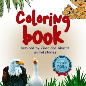 Animal Stories Coloring Book
