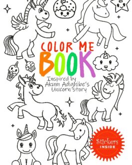 Unicorn Color Me Book