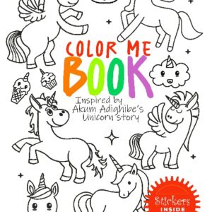 Unicorn Color Me Book